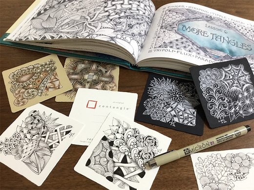 ゼンタングル公式パターン 模様の分類（2025年追記） - 芳野かえ ゼンタングル®認定講師