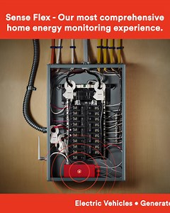 37K views · 14 reactions | Take control of your home's energy usage with Sense Flex. Save money and energy with dedicated circuit monitoring on large appliances. | Sense | Facebook