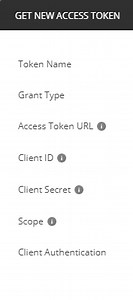 Http request - Get access token