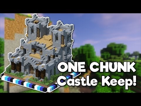Minecraft: Castle Keep in ONE CHUNK! [Tutorial]