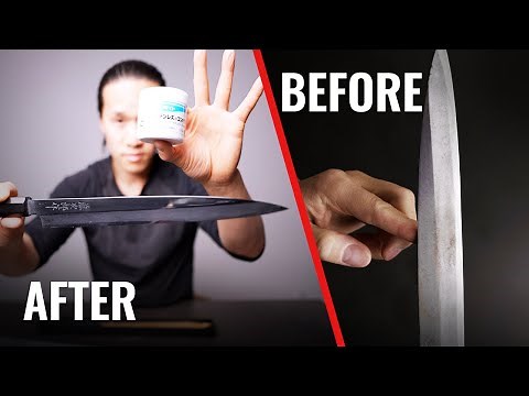 The Best Knife Buffing Cream