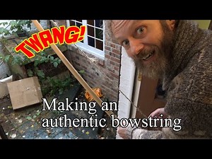 Making my own bowstring