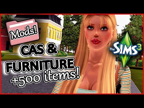 Sims 3 CC FOLDER DOWNLOAD! 💚 Cas & Furniture 500 items Mods folder The Sims 3