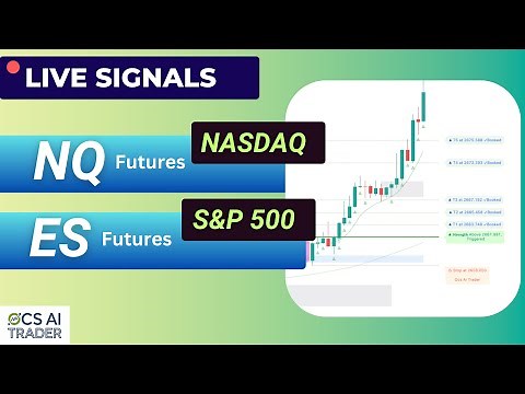 NQ & ES Live Signals | Nasdaq Futures | S&P 500 ES Futures | Live Trading