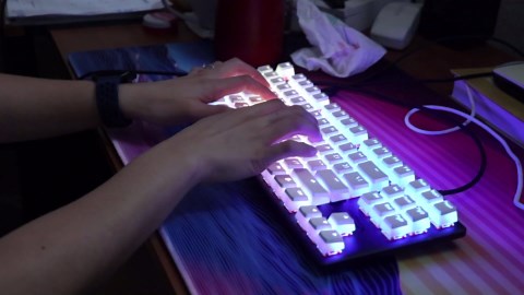 HyperX Red Linears on HyperX Alloy Origins Core Typing Sounds ***NO TALKING***