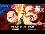 Demon Slayer -Kimetsu no Yaiba- The Hinokami Chronicles 2 - Announcement Trailer