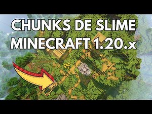 Como ACHAR CHUNKS de SLIME no Minecraft 1.20.x Tutorial (Bedrock e Java)