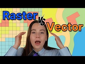Vector vs. Raster Data Explained | Beginner-Friendly GIS Course