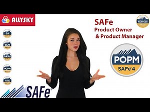 Introduction to the SAFe® Product Owner/Product Manager with SAFe 4.6/5.0 POPM Certification.