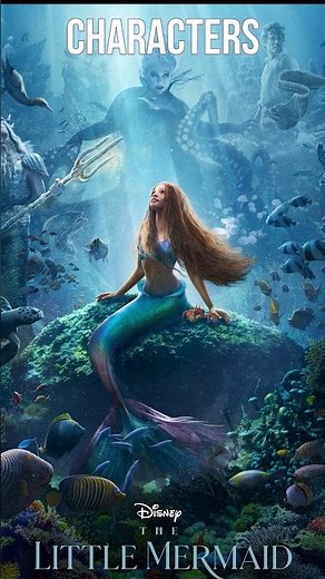 The Little Mermaid - Movie Characters