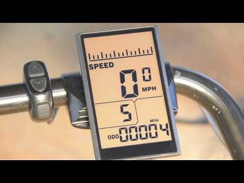 E-BikeKit LCD Usage Overview and Operating Instructions