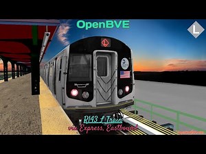 OpenBVE - R143 L train (via Express, Eastbound)
