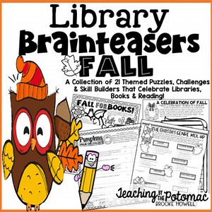 Fall Library Lessons - Fall Library Brainteasers