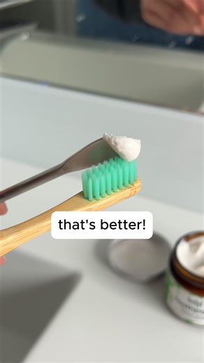 NZ's Fave Plastic-Free Toothpaste - Now in Aus 🇦🇺 Formulated by a oral health therapist, so you can trust its good for your teeth. Yay for science! One jar = two toothpaste tubes saved from landfill. Tap or click below to get a free travel size jar on us! | Solid - Sustainable Oral Care