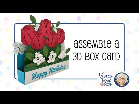 How to Assemble a 3D Box Card | Easy Paper Craft Tutorial