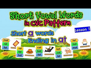 PRACTICE READING | CVC Pattern Short A Words | I CAN READ for KIDS🧒