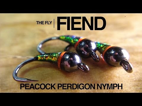 Peacock Perdigon Euro Nymph Fly Tying Tutorial | The Fly Fiend.
