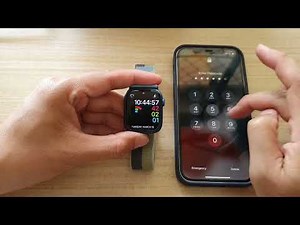 How to Restore/Recover Apple Watch from Backup on Apple Watch 7/6/5 (WatchOS 8.5)