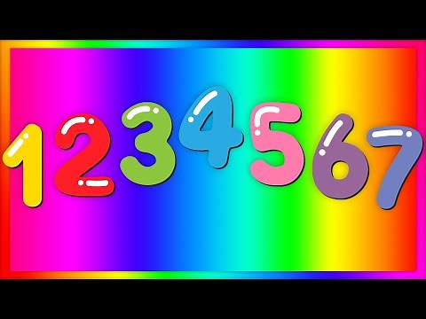 Count to 7 | Learn Counting to 7 | 123 Numbers Songs