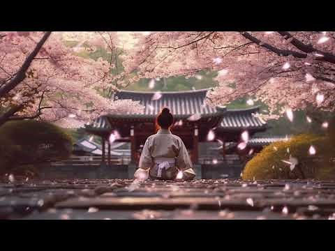 Japanese Cherry Blossom Meditation - Relaxing Music for Stress Relief and Deep Relaxation