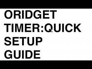 ORIDGET Electric Timer Plug Guide - How to Set Up
