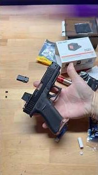 Glock 43X Transformation | Radian Afterburner + Ramjet + Calculated Kinetics #shorts #glock43xmos