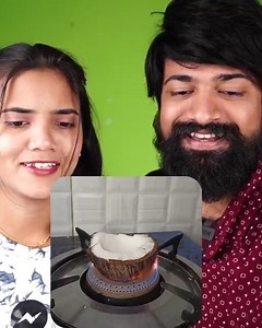 8.5M views · 66K reactions | Easiest way to remove coconut from shell | Think u Can | Facebook