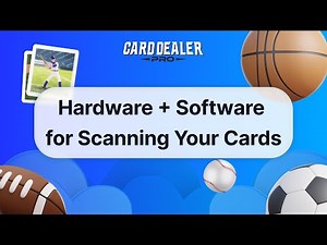 Scanner Hardware & Software for Scanning Trading Cards