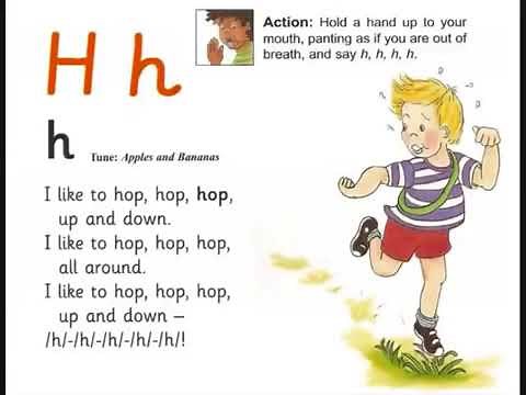 Phonics H With song Jolly Phonics
