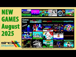 New ZX Spectrum games from August 2025