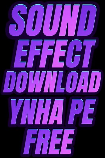 Best Sound Effects for Video Editing (FREE SFX)