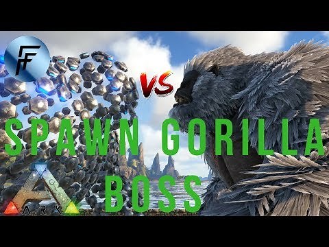 Spawn all Gorilla Bosses! - ARK: Survival Evolved
