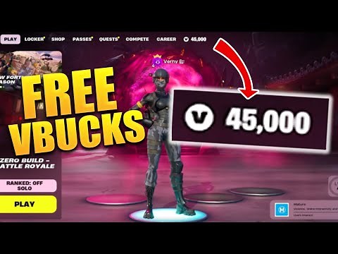 How to ACTUALLY get FREE V Bucks ✅ (13500 Code)