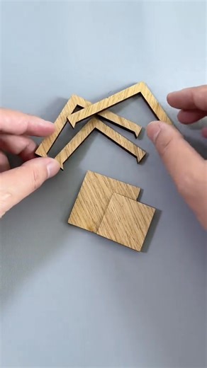 7.7K views · 21 reactions | How do you build a pyramid with these five strange pieces?#puzzle #iqtest | Puzzle Games | Facebook