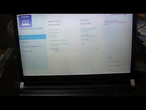 E003 BIOSの設定、USBから起動。