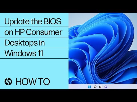 Updating the BIOS on HP Consumer Desktops in Windows 11 | HP Computers | HP Support