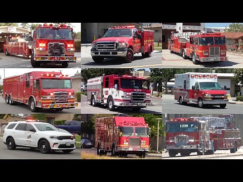 Los Angeles County Fire Response Collection Volume I [LACoFD] {Response Compilation 2024 #7}