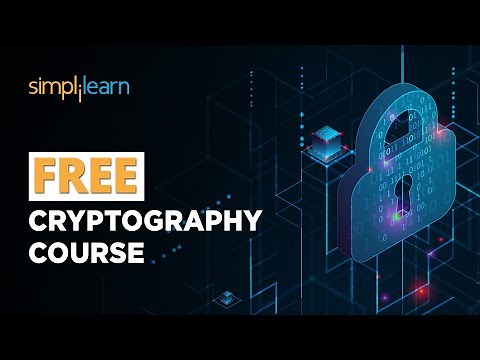 Cryptography Course 🔥FREE | Cryptography Lecture | Cryptography Course Online Free | Simplilearn