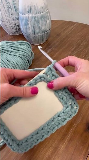 Crochet Tips- rectangular basket #crochet #crochetbasket #crochettutorial #crochettips #easycrochet