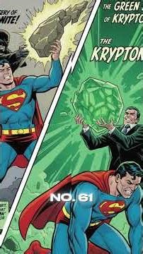Superman’s Kryptonite Weakness 💚 The Secret Origin You Never Knew! 😱