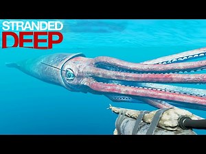 GIANT SQUID BOSS FIGHT | Stranded Deep | The Island Boys Ep.5