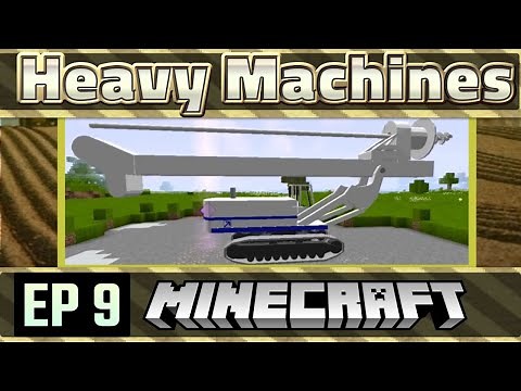 Heavy Machines Ep9 - Drilling Rig - Minecraft 1.12.2 Let's Play
