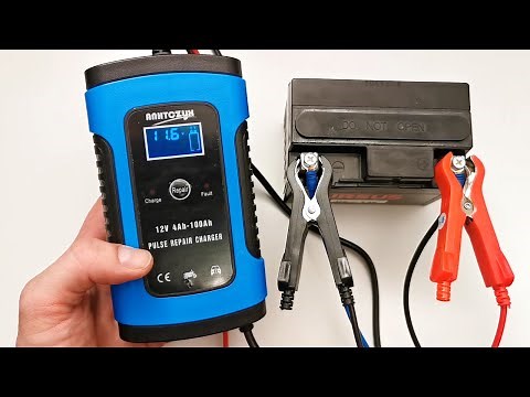 12V Automatic Pulse Repair Car Battery Charger 6A