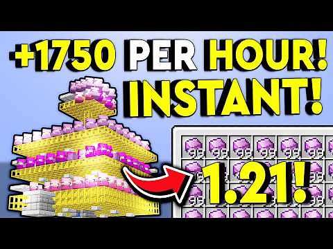 BEST 1.21 INFINITE SHULKER FARM! Minecraft Tutorial - NEW!