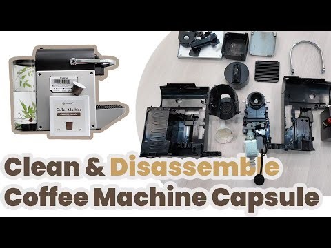 The Easiest Way to Deep Clean a Capsule Coffee Machine | Full Disassembly & Results