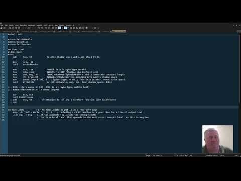 Setup Process for 64 BIT Assembler 'Hello World' Project using NASM and GCC on Windows 11