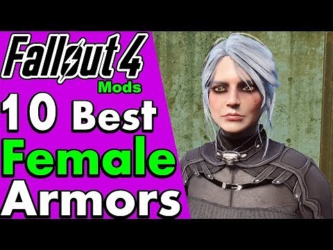 Top 10 Best Female Armor, Apparel and Outfit Mods for Fallout 4 (PC Mods, CBBE) #PumaCounts