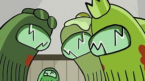 Among Us logic 15 - Zombie plague - Cartoon animation
