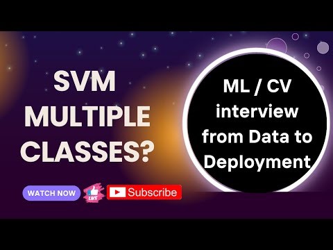 SVM Multi Class Classification EXPLAINED! Crack Data Science Interviews