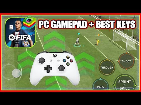 PLAY [ FIFA Mobile ] PC ▶ BEST GAMEPAD KEYS ! Link DOWNLOAD and INSTALL BlueStacks APP